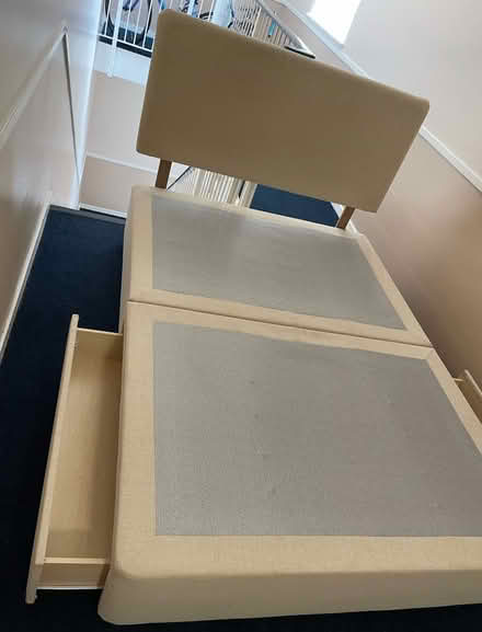 Photo of free Divan double bed base (New Cross) #2