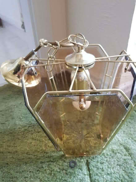 Photo of free Glass hanging lamp (Noctorum CH43) #2