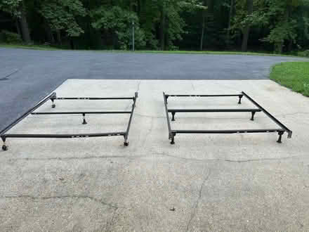 Photo of free Twin/queen bed frames+box spring (Dunkirk) #2