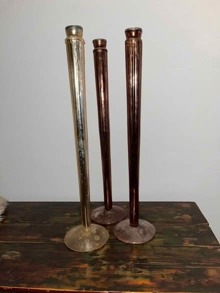 Photo of free Mercury glass candle holders (Tribeca) #1