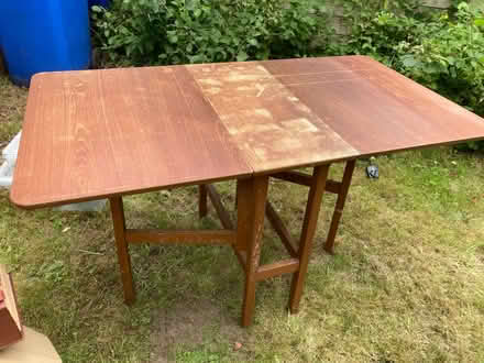 Photo of free gate legged table (GU51) #1