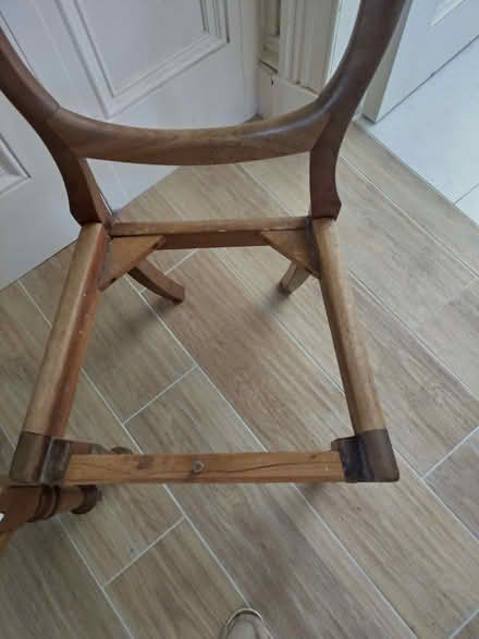 Photo of free Two dining chairs (Nooklands PR2) #1