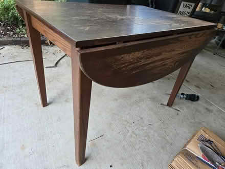 Photo of free Drop Leaf Table (carport) #2