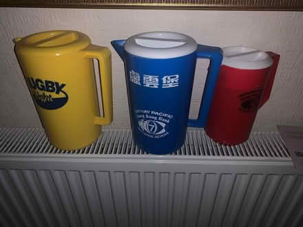 Photo of free STILL AVAILABLE Hong Kong beer jugs (TW9 nr Chiswick bridge) #1