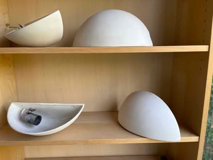 Photo of free 4 ceramic uplighter fittings (East Barnet, EN4) #1