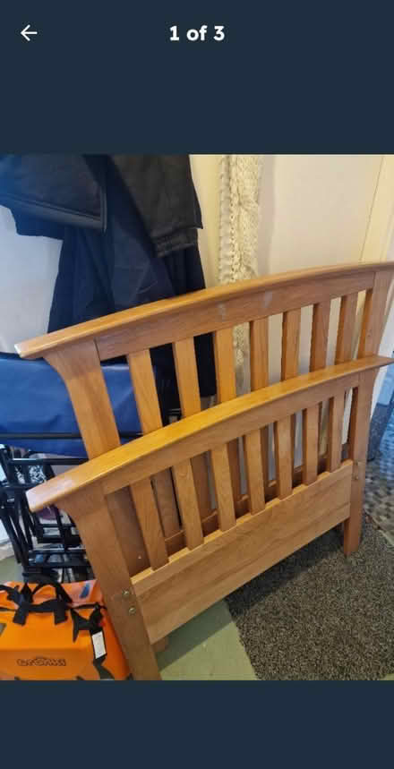 Photo of free Single bed and trundle (Benton NE12) #3