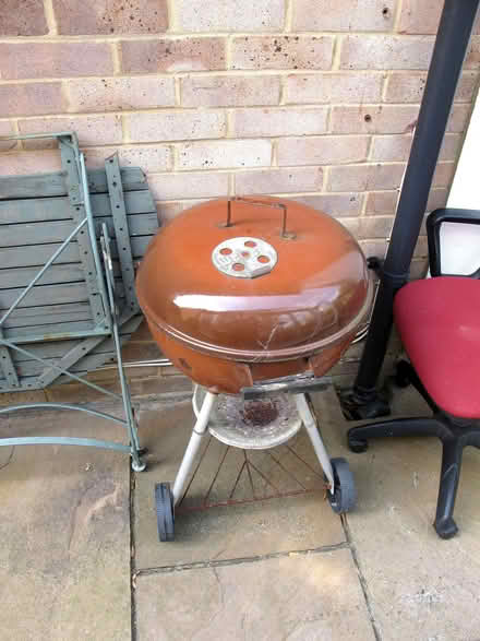Photo of free Weber Barbeque on wheels. (Aldwick PO21) #1