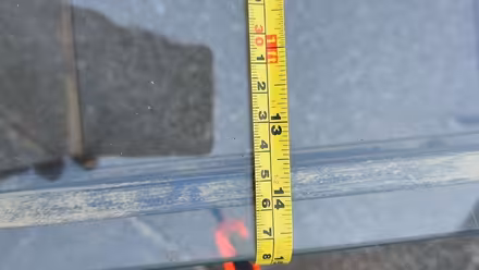 Photo of free Small metal & glass occasional table (Northowram HX3) #3