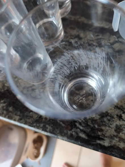 Photo of free 6 tall drinks glasses (with marks) (Shenfield, CM15) #2