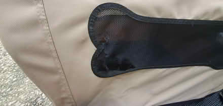 Photo of free Pet car carrier, baby gate, dog bed (8809 n view ct raleigh 27613) #2