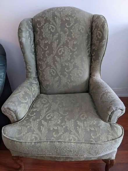 Photo of free Large comfy Chair & cushions (Sheppard & Kennedy) #1