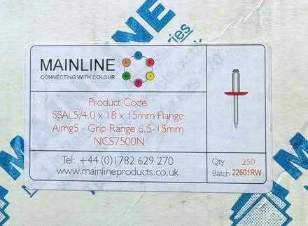 Photo of free Rivets (Devizes SN10) #2