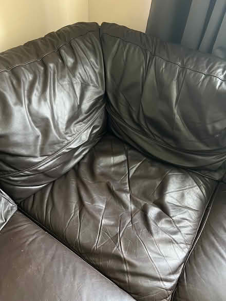 Photo of free Leather corner chair (Bh91eq) #2
