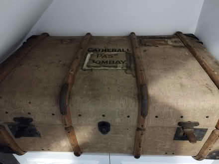 Photo of free Old Luggage Trunk (Tuffley) #1