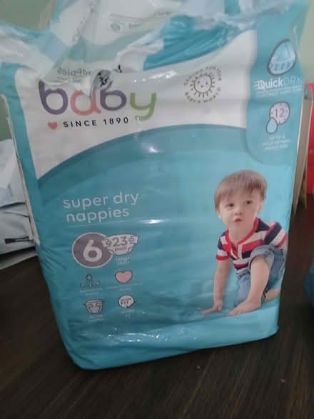 Photo of free Almost full pack of Nappies size 6 (PO19) #1