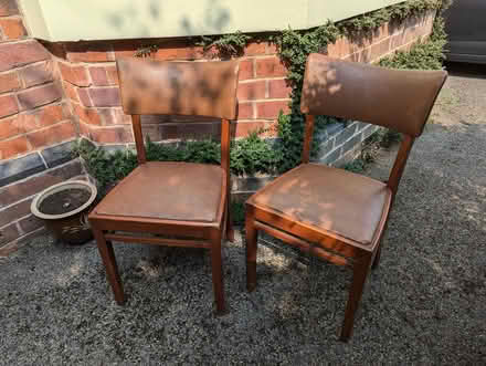 Photo of free 2 Sprung seat chairs (West Bridgford) #1