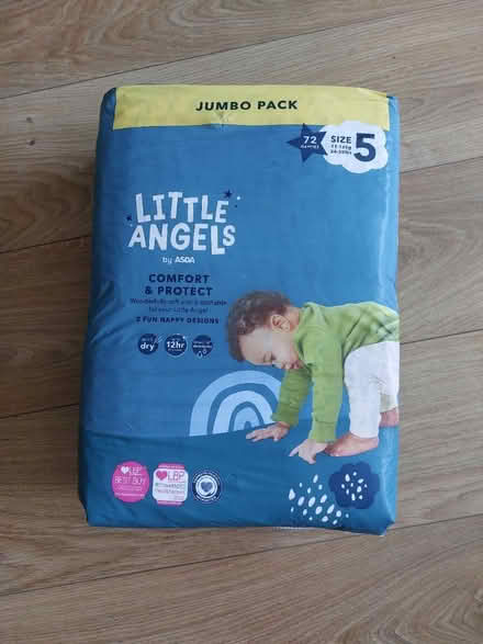 Photo of free Size 5 nappies (Bromley by Bow) #1