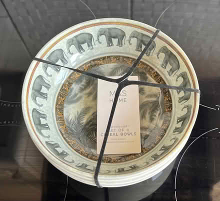 Photo of free brand new m&s melamine dinner plates & bowls (Spondon DE21) #1