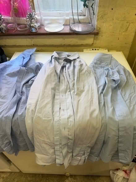Photo of free 3x 16 1/2 M&S long sleeve shirts (Sharmans Cross B91) #1