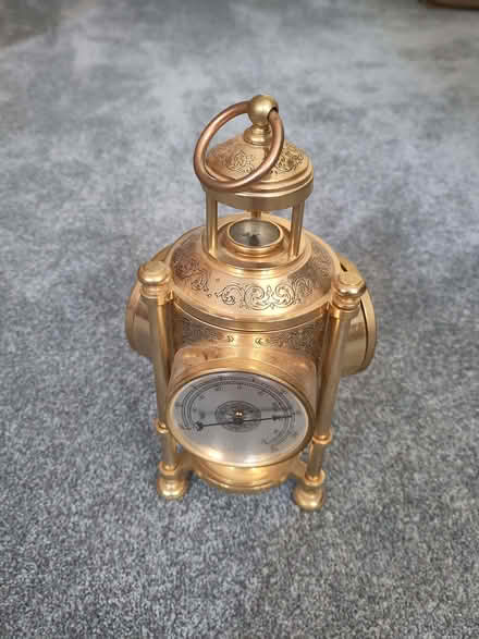 Photo of free Nautical 3-Side clock, thermometer, barometer (Lower Earley RG6) #1