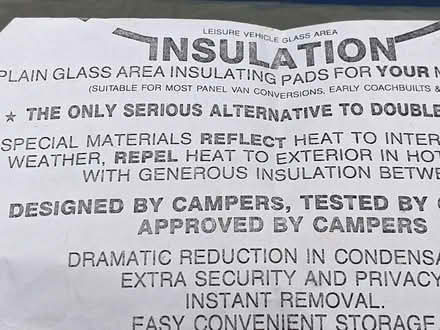 Photo of free Rear windows screens. Boxer Camper van or similar (Knotty Ash L12) #1