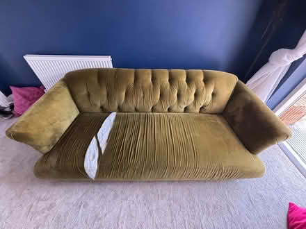 Photo of free Loaf Dixie sofa (damaged but possibly repairable?) (Easington OX16) #1