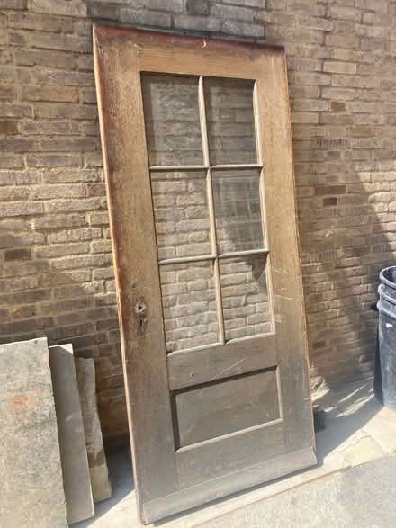 Photo of free Solid hardwood external door (Eton College SL4) #1