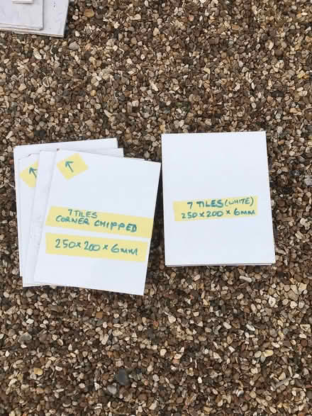 Photo of free White tiles (IP3) #1