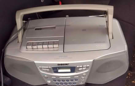 Photo of free CD cassette player radio portable (Sherrard's Green WR14) #1