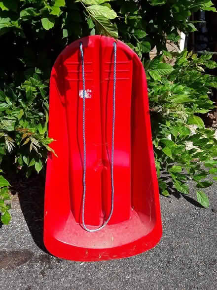 Photo of free Plastic sledge (Woking GU22) #1