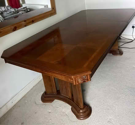 Photo of free Dining table and 6x chairs (Parkgate) #1