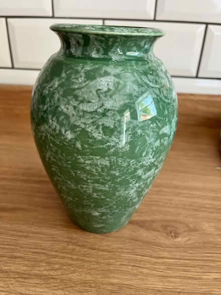Photo of free Decorative green vase (Hilderthorpe YO15) #1