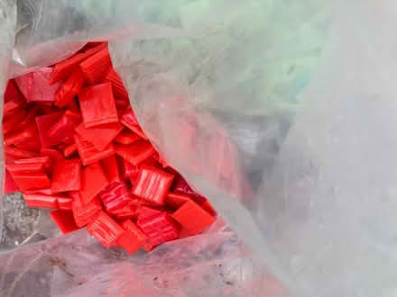 Photo of free Small 2cm coloured glass squares (Otham ME15) #2