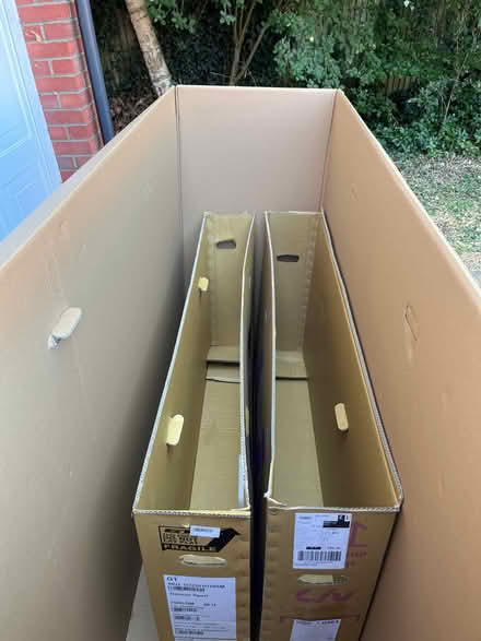 Photo of free Huge cardboard box (Barton le clay) #2