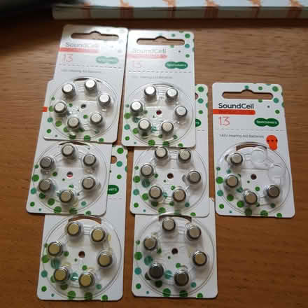 Photo of free Hearing aid batteries 1.45V x 40 (GU9 9e) #1