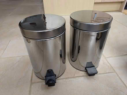 Photo of free Pedal bins, stainless steel (Didsbury M20) #1