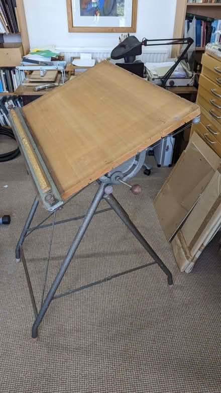 Photo of free Draughtsman's table (Craig-y-don LL30) #2