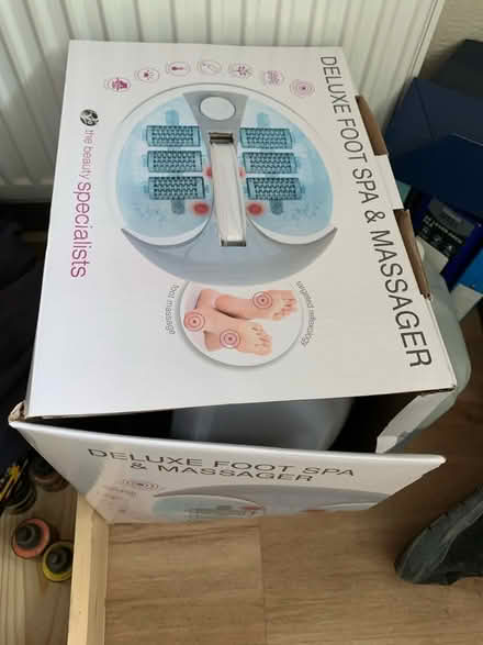 Photo of free Foot spa boxed (TW9 nr Chiswick bridge) #1