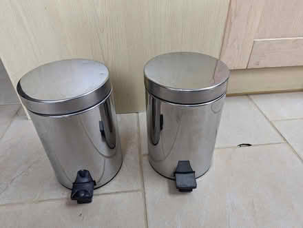 Photo of free Pedal bins, stainless steel (Didsbury M20) #4