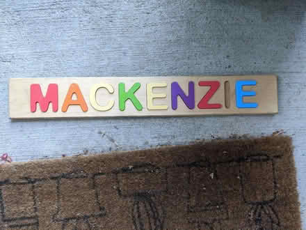Photo of free Mackenzie Name Puzzle (21146) #1