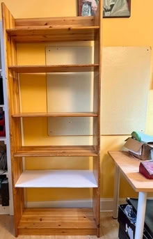 Photo of free Pine bookcase (Bruntsfield EH10) #1