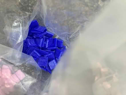 Photo of free Small 2cm coloured glass squares (Otham ME15) #4