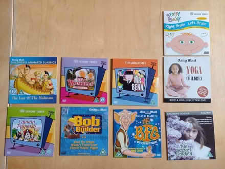 Photo of free Collection of 9x children's DVD'S. (Old Woking GU22) #1