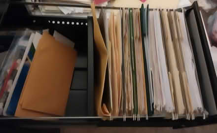 Photo of free 4 drawer metal locking cabinet (Palo Alto, Ventura) #2