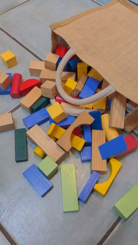 Photo of free Children building blocks (Knighton LE2) #2