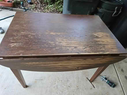 Photo of free Drop Leaf Table (carport) #1