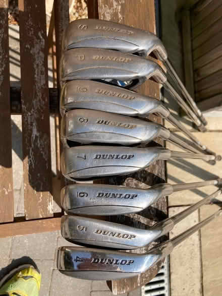 Photo of free Used Dunlop golf clubs RH (RG4 Upper Woodcote Road) #1
