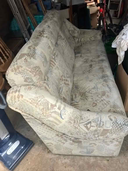 Photo of free Parker Knoll sofa and stool (OX49) #1