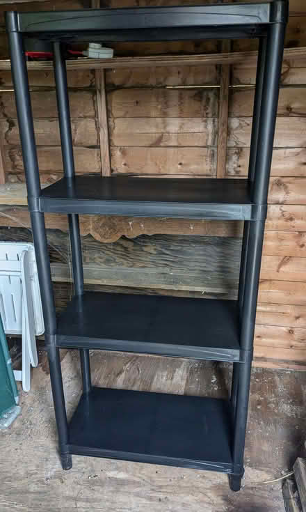 Photo of free Plastic storage rack (Woodstock OX20) #1