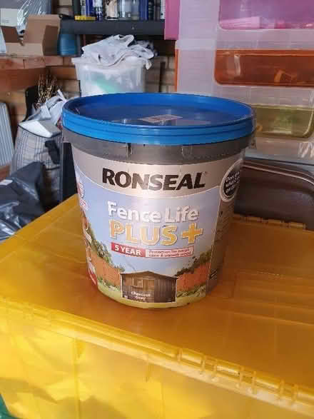 Photo of free Ronseal Fence paint, charcoal grey (Kidlington OX5) #1